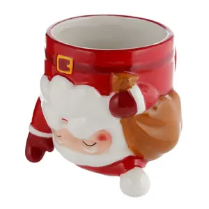 Taza Reversible Cabeza Abajo Papá Noel Puckator image-1