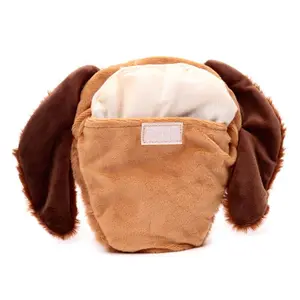 Bolsa de agua caliente de lavanda esponjosa para microondas - cabeza de perro salchicha Puckator image-2