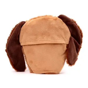 Bolsa de agua caliente de lavanda esponjosa para microondas - cabeza de perro salchicha Puckator image-1