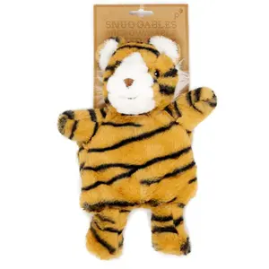 Fluffy microwave hot-water bottle Puckator Tigre image-1