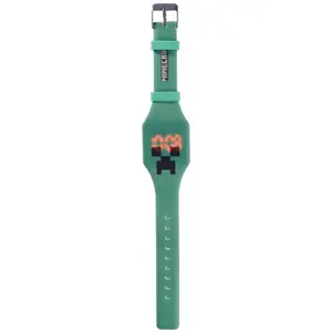 Children's digital silicone minecraft watch Puckator image-2