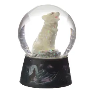 Sneeuwbol beschermheer van het noorden wolf beschermheer van de droom Puckator image-0