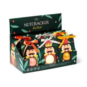 Bomba da bagno con confezione regalo Natale di schiaccianoci Puckator image-0