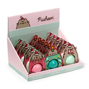 Bomba de baño en su caja de regalo Pusheen el gato Navidad Puckator image-0