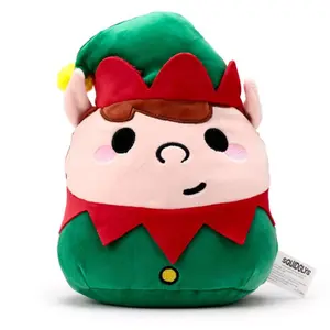 Squidglys Festive Friends Christmas Plush Characters - Austin, the Christmas Elf Puckator image-0
