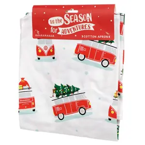 Delantal de cocina Puckator Volkswagen - Van Bus Combi VW T1 Noël image-6