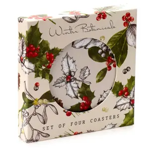 Untersetzer Puckator Botanicals Hiver Noël (x4) image-6
