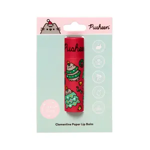 Pusheen the cat paper stick lip balm Christmas Puckator image-0