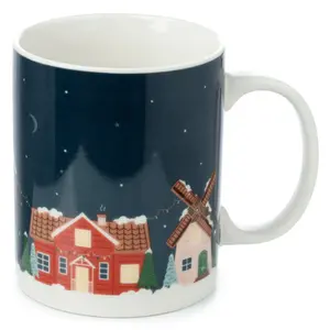 Taza de porcelana Christmas Village Puckator image-3