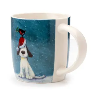 Weihnachtstasse aus Porzellan jan pashley Puckator image-4
