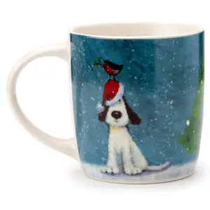 Weihnachtstasse aus Porzellan jan pashley Puckator image-1