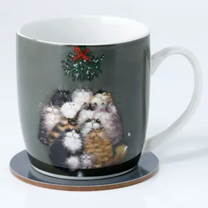 Tazza e sottobicchiere in porcellana kim haskins Puckator image-0