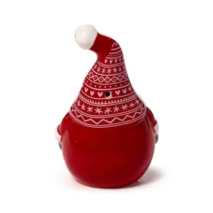 Saliera e pepiera in ceramica Puckator Lutins de Noël Scandi Jolly Gonks image-2