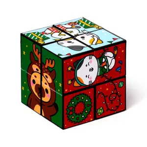 Cube puzzle Puckator Adoramals de Noël image-1