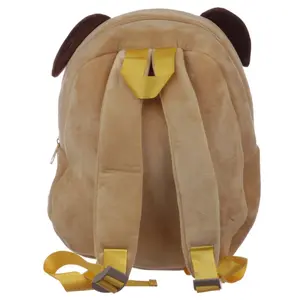 Velvet dog backpack for preschooler Pukator image-1