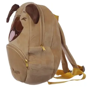 Velvet dog backpack for preschooler Pukator image-2