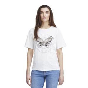 T-shirt col rond femme Pulz Jeans Elona image-0
