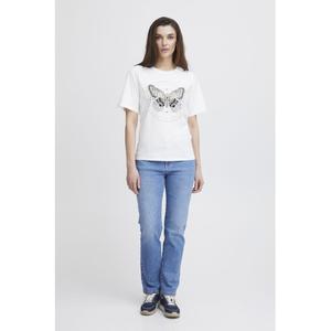 T-shirt col rond femme Pulz Jeans Elona image-1