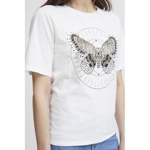 T-shirt col rond femme Pulz Jeans Elona image-3