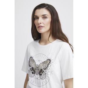 T-shirt col rond femme Pulz Jeans Elona image-4