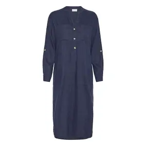 Kleid Damen Pulz Jeans Luca image-0