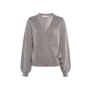 Women's wrap sweater Pulz Jeans Iris image-0