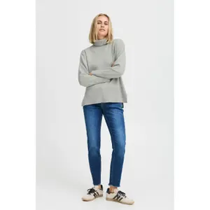 Pullover mit Rundhalsausschnitt Damen Pulz Jeans Steffi image-1