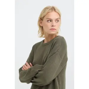 Women's round neck sweater Pulz Jeans Steffi image-4