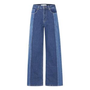 Pantalones vaqueros de pierna ancha de talle alto para mujer Pulz Jeans Hetta image-0
