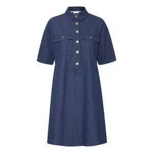 Denimklänning för kvinnor Pulz Jeans Gabby image-0