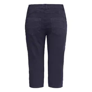 Hochtaillierte 7/8 Capri-Jeans für Damen Pulz Jeans Rosita image-1