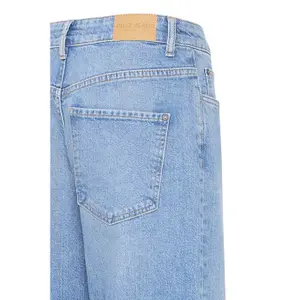 Höga midja vida jeans för kvinnor Pulz Jeans Melrose image-2