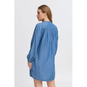 Kort jeansklänning dam Pulz Jeans Gaja image-4