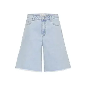 High waisted denim shorts for women Pulz Jeans Collins image-0