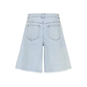 High waisted denim shorts for women Pulz Jeans Collins image-1