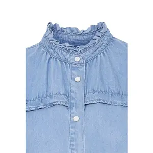 Women’s denim shirt Pulz Jeans Beverly image-2
