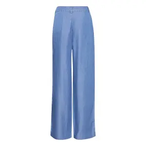 Pantalones vaqueros de pierna ancha de talle alto para mujer Pulz Jeans Gala image-1