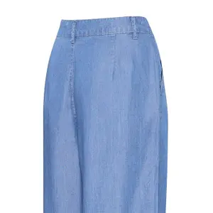 Pantalones vaqueros de pierna ancha de talle alto para mujer Pulz Jeans Gala image-2