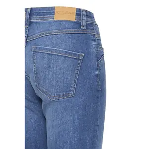 Höga midja 7/8 skinny jeans för kvinnor Pulz Jeans Katja image-2