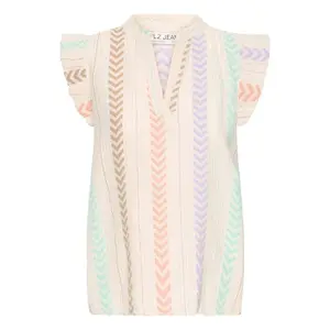 Bluse til kvinder Pulz Jeans Savanna image-0