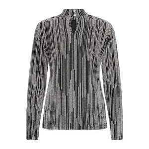 Långärmad blus för kvinnor Pulz Jeans Thea image-1