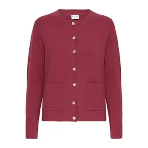 Vrouwen cardigan van viscose en polyester Pulz Jeans Sara image-0