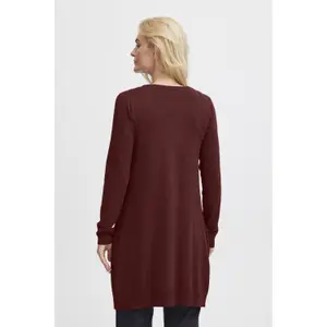 Cardigã comprido para mulheres Pulz Jeans Sara image-2