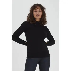 Saltador de gola rulê feminino Pulz Jeans Sara image-1