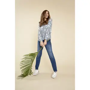 Women's high-waisted jeans Pulz Jeans Sandra image-3