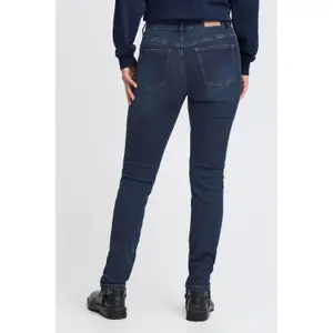 Vaqueros de pierna recta para mujer Pulz Jeans Emma image-5