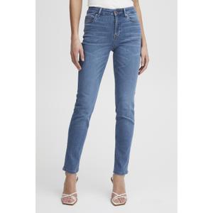 Vaqueros de pierna recta para mujer Pulz Jeans Emma image-1