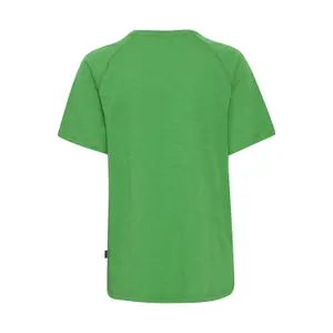 T-shirt raglan de gola redonda para mulher Pulz Jeans Brit image-1