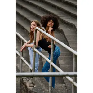 Vaqueros de mujer Pulz Jeans Talia image-6