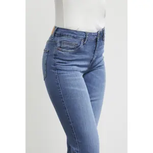 Jeans a vita alta da donna Pulz Jeans Emmelina Skinny image-2